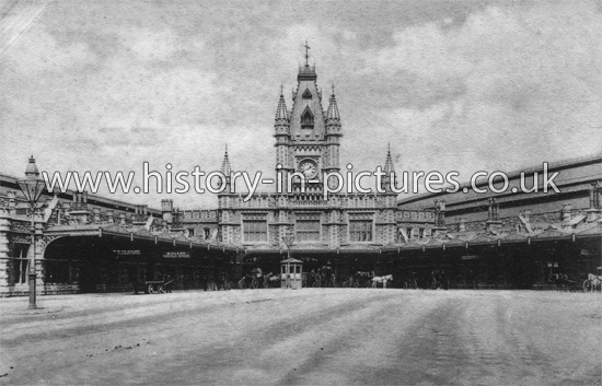 Temple Meads Railway Station, Bristol. c.1904